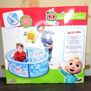 BRAND NEW Cocomelon Bath Time Sing Along Play Center Ball Pit Tent with 20 Balls
